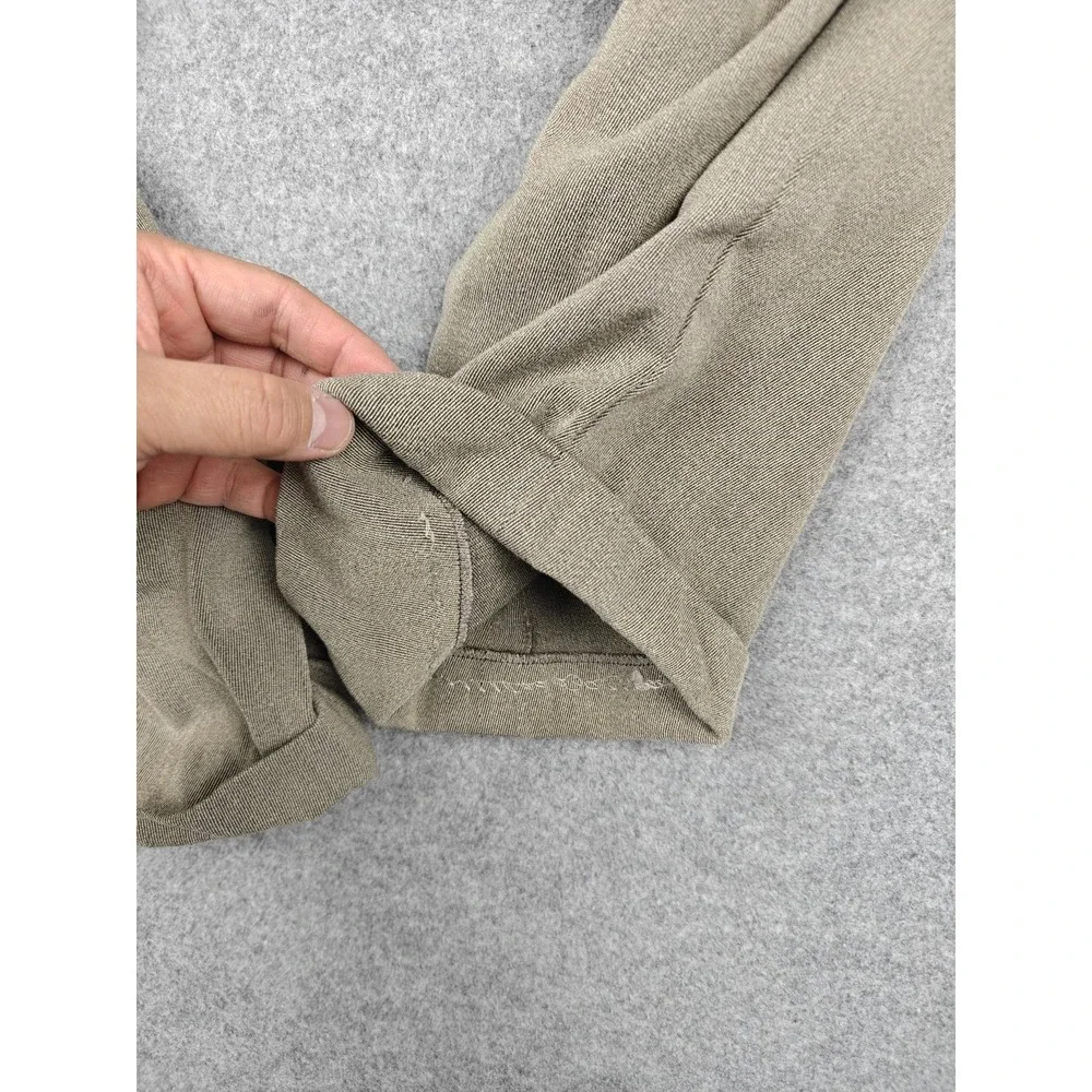 Ermenegildo Zegna Pants Mens 40 Beige Wool Pleated‎ Dress Classic Fit Trousers